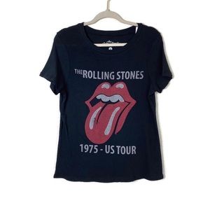 Women’s Rolling Stone L Black Graphic Tee